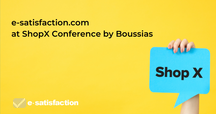 e-satisfaction.com at ShopX Conference by Boussias